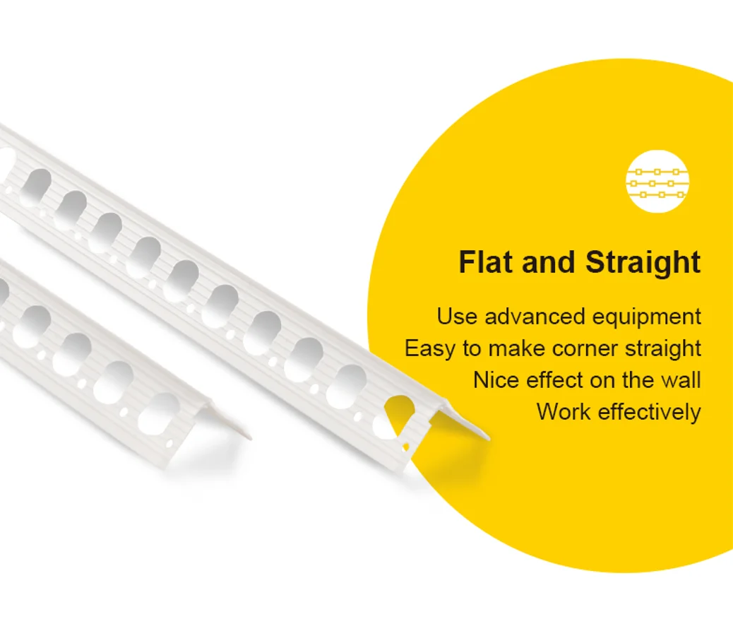 Qualified New PVC  Better Performance High Strength Plastic Corner Bead for Wall Edge