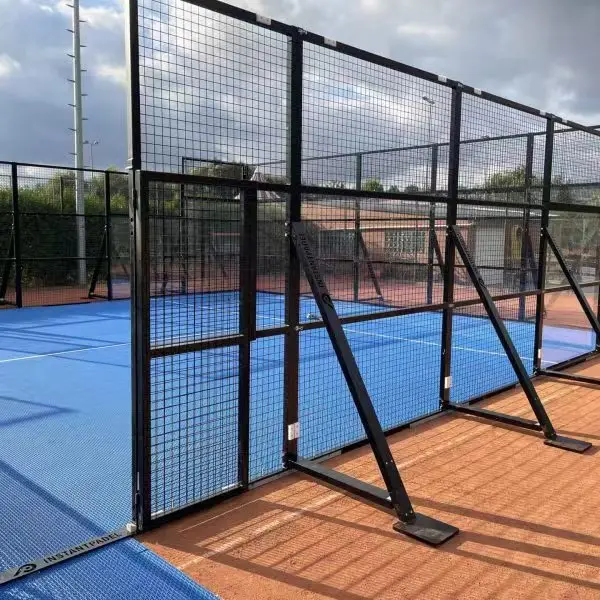 Enlio High Density Synthetic Turf Artificial Grass Hockey/Golf/Tennis/Padel Court Sports Flooring pista de padel cancha de padel