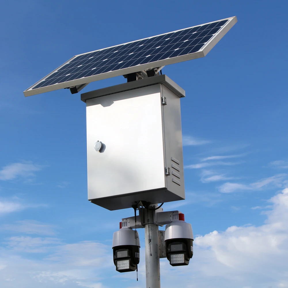 Outdoor loop recording ip ptz video security camara surveillance wifi 3g 4g ai solar panel powered cctv camera with sim card