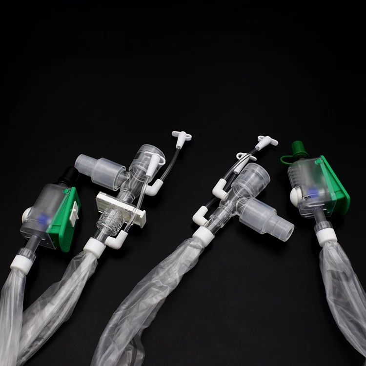 Medical disposable closed suction catheter endotracheal tube Fr14
