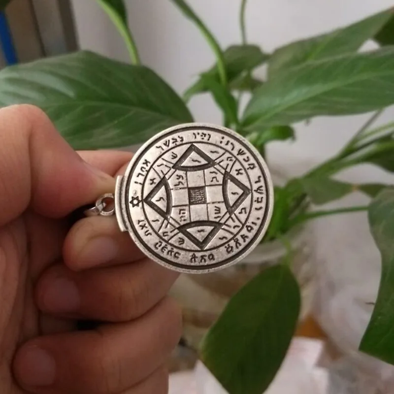 Solomon Amulet Seal Pendant Viking Necklace Love Seal Pagan Rune Necklace