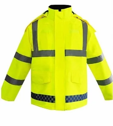 New 2022 reflective raincoat winter clothing  cotton long-sleeved traffic safety raincoat clothing sets