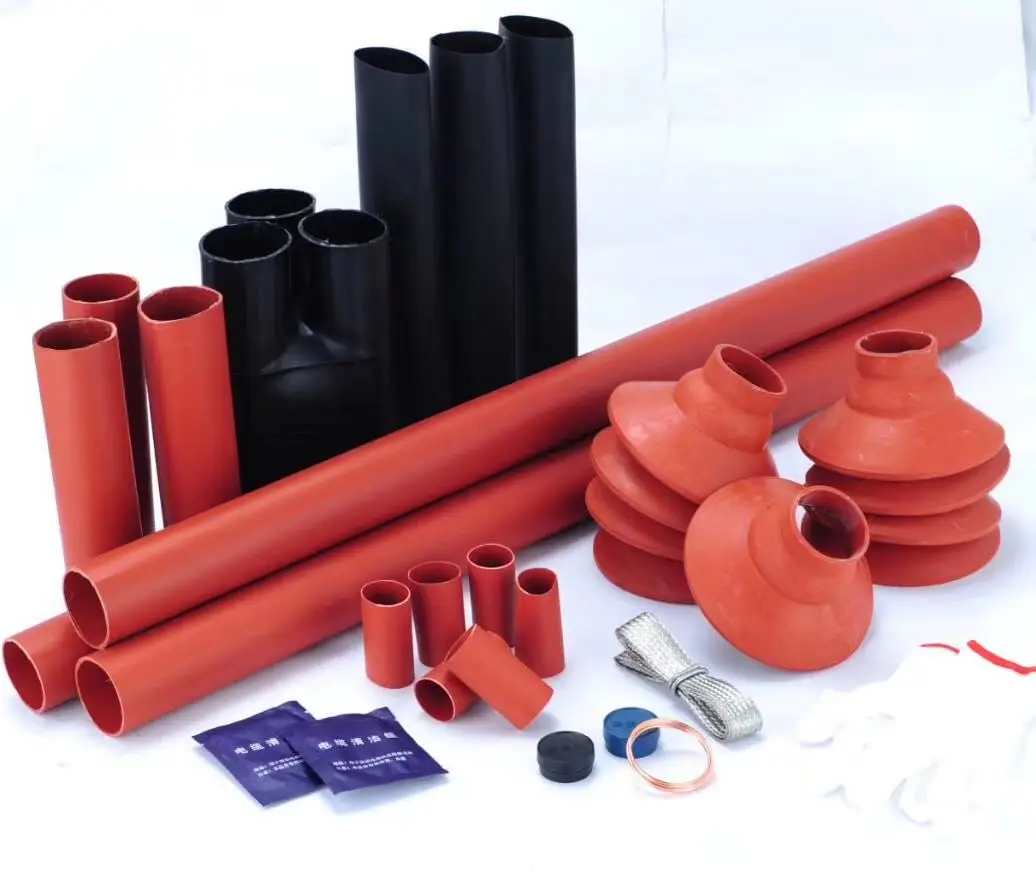 1-36KV 1-5 Cores heat shrink cable joint  Outdoor/indoor HV heat shrink cable termination kit