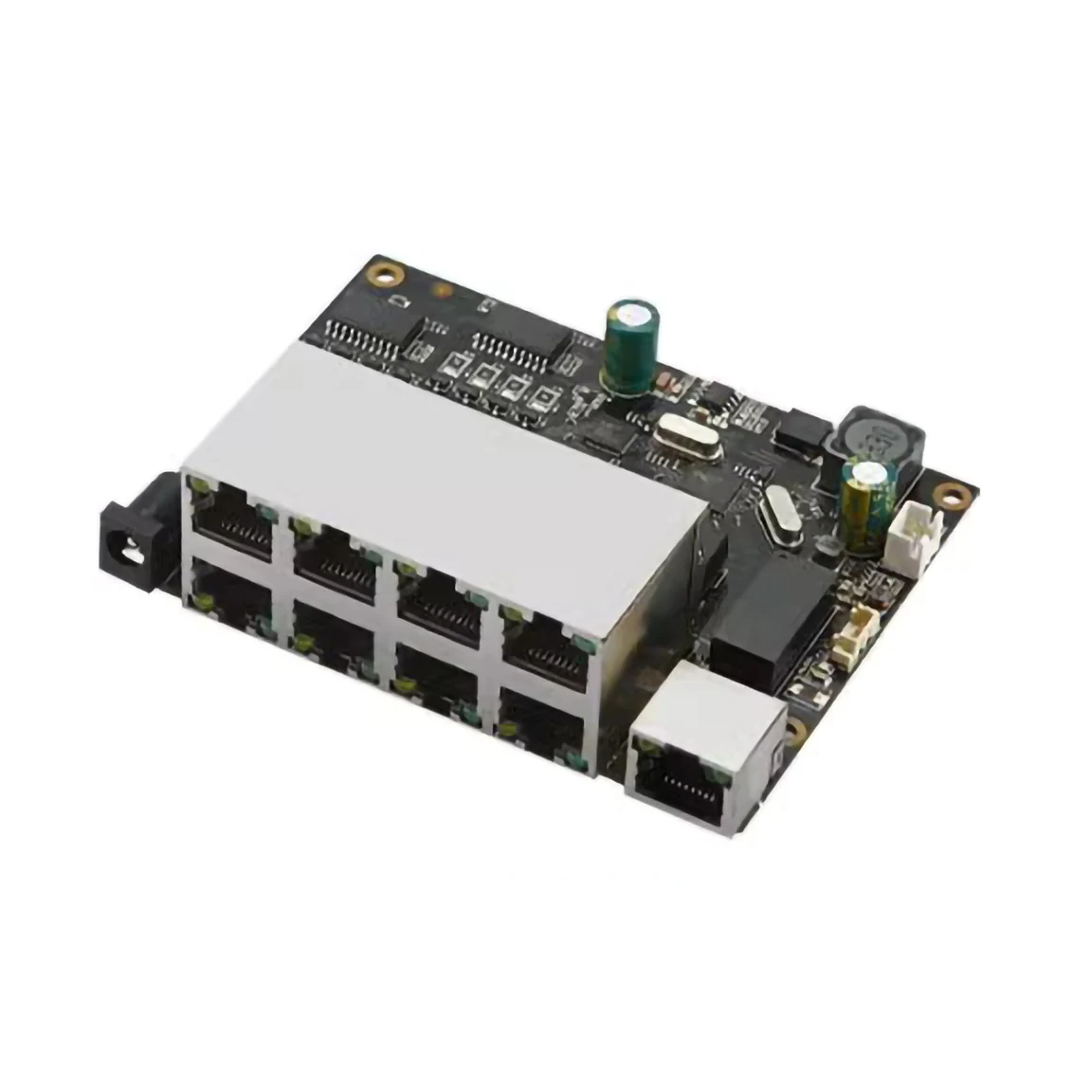 10-портовый модуль коммутатора Ethernet 100 Мбит/с плата проводной сети опционально PoE 48 В для игровой камеры ODM OEM