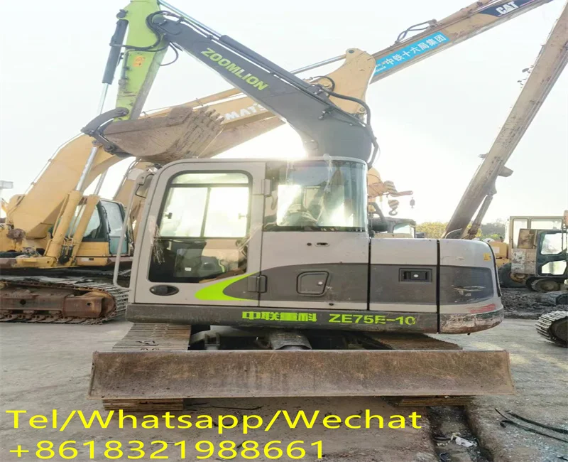 Zoomlion chinese equipment ZE60E-10 rc crawler micro small digger mini tractor excavator machine for sale