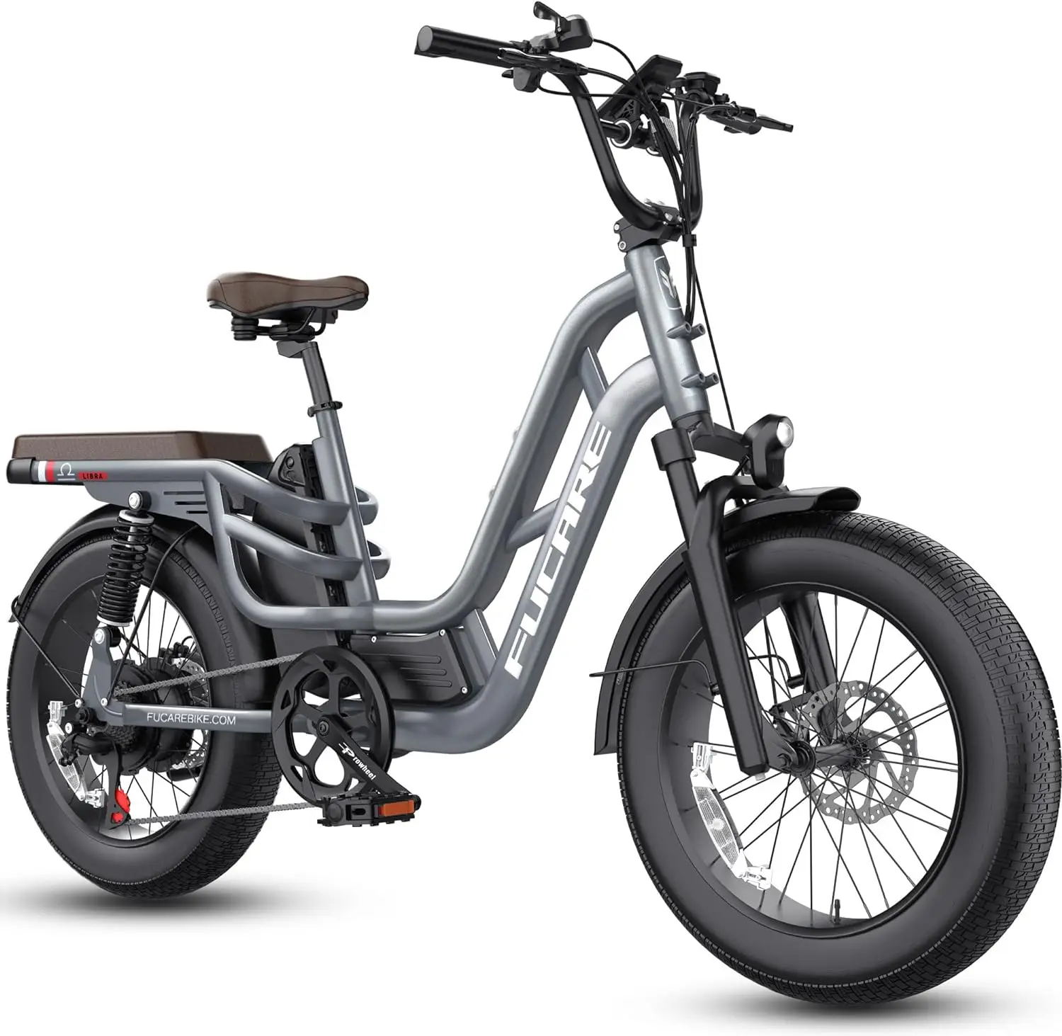 USA Warehouse Unique Step Through Aluminum Alloy Frame Electric Bike 48V 20AH 960Wh 20 Inch Bicycle 7 Speed Ebike for Women