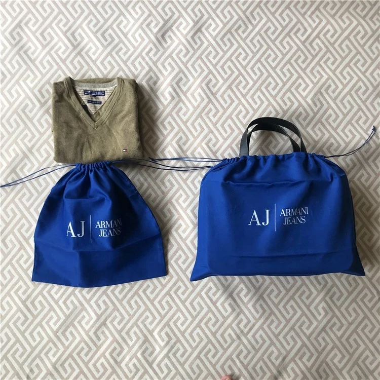 Chuanghua Personalized Nature Cotton Kids Clothing Pouch packaging Cotton Bags With Custom Printed Logo Luxury Dust Bag