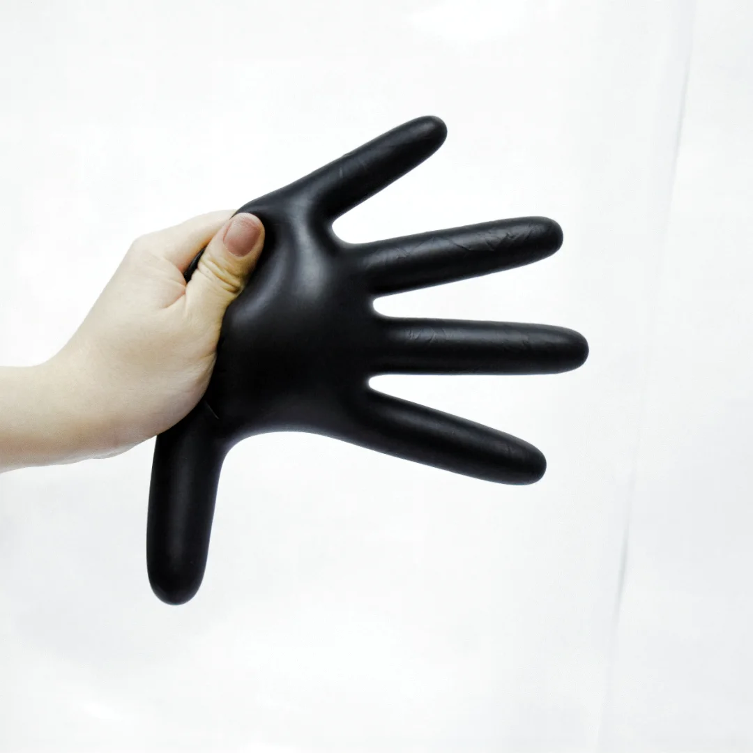 Factory Attractive Price New Type Vinyl / Nitrile Blending Glove Wholesale Garden Working Hand Gloves
