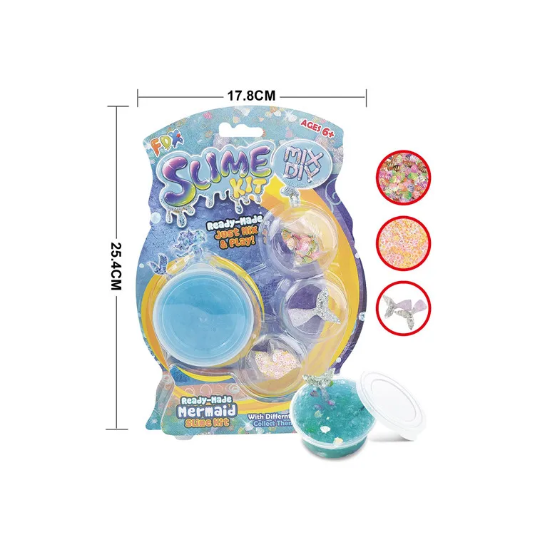 Amazon Hot Sale Plasticine Educational Toys Tropical Punch Kit Slime Online Shopping for Girls