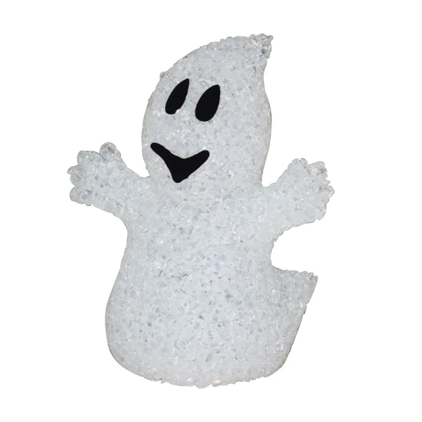 Halloween decoration led white spirit EVA ghost/ halloween flying ghost/color changing led ghost
