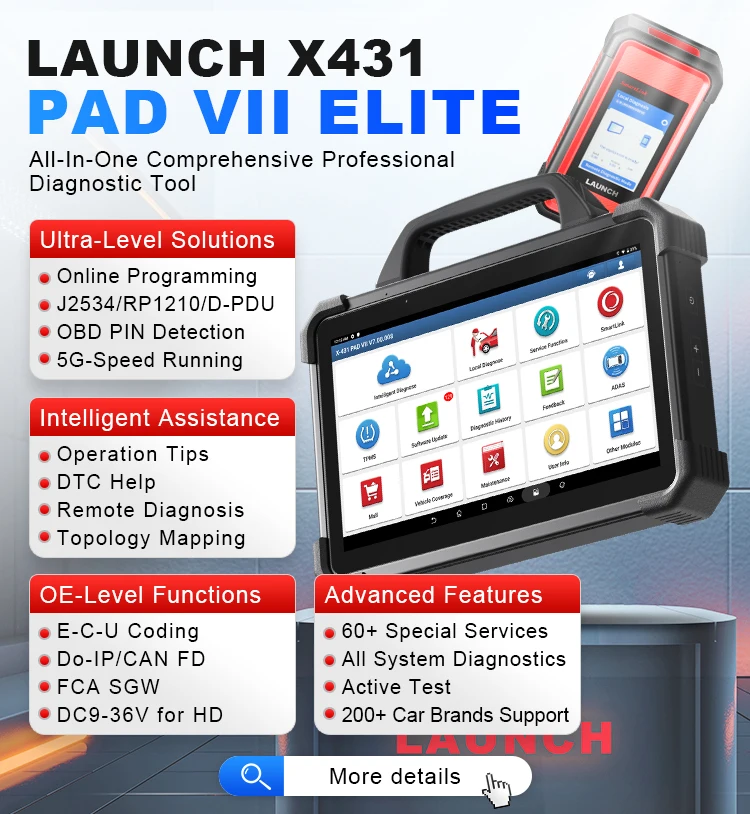 launch x-431 pad 7 x431 price ecu repair tools automotive ecu programming tools car fault diagnostic device tool scanner