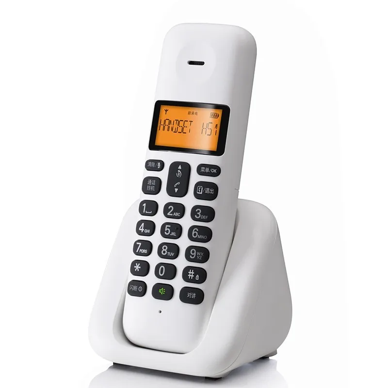 Индивидуальный аналоговый телефон 6 0 Телефон Dect Gap стационарный с Sim-картой