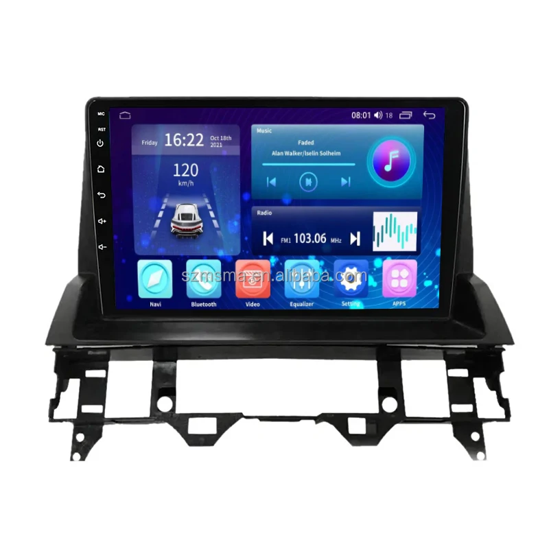 Maisimei автомобильный Dvd мультимедийный плеер двойной Din стерео Android радио для Mazda 6 2004-2015 головное устройство RDS BT WIFI GPS