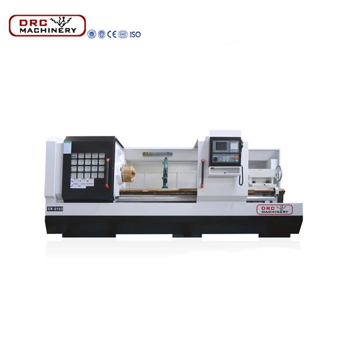 CNC автоматический токарный станок CK6163 со серводвигателем для обработки металла