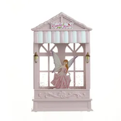 Candy House Automatic Snow Music Box Dance Ballet Princess Girl Birthday Gift