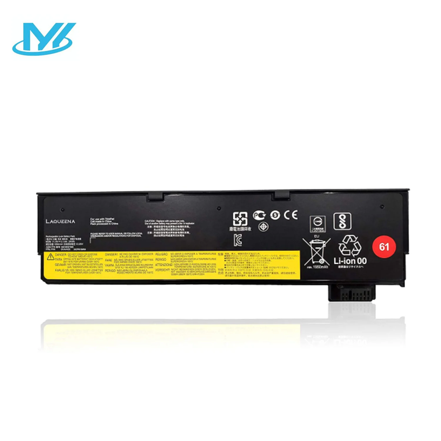 Laqueena SB10K97580 01AV422 01AV423 Laptop Battery Compatible with Lenovo ThinkPad A475 A485 T470 T570 T480 T580 P51S P52S TP25