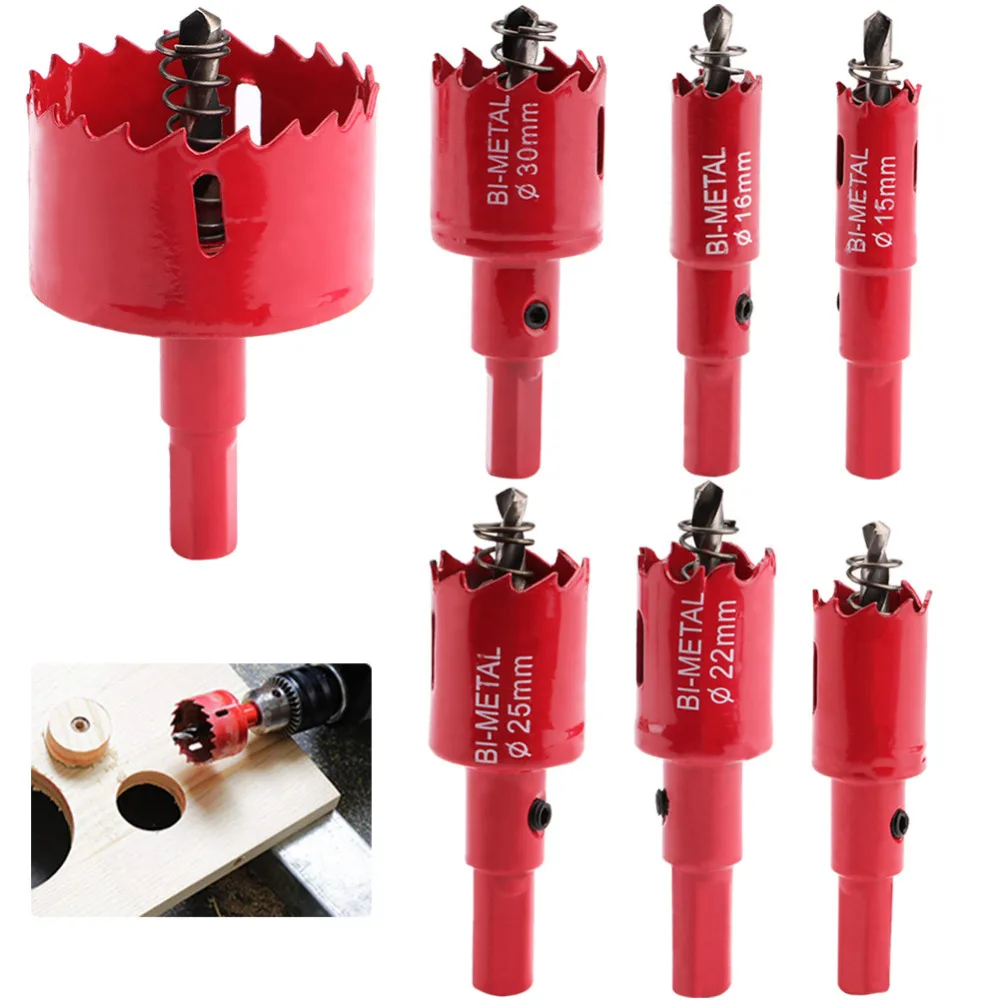 
16-200mm Bi-Metal Wood Hole Saws Bit for Woodworking DIY Wood Cutter Drill Bit 