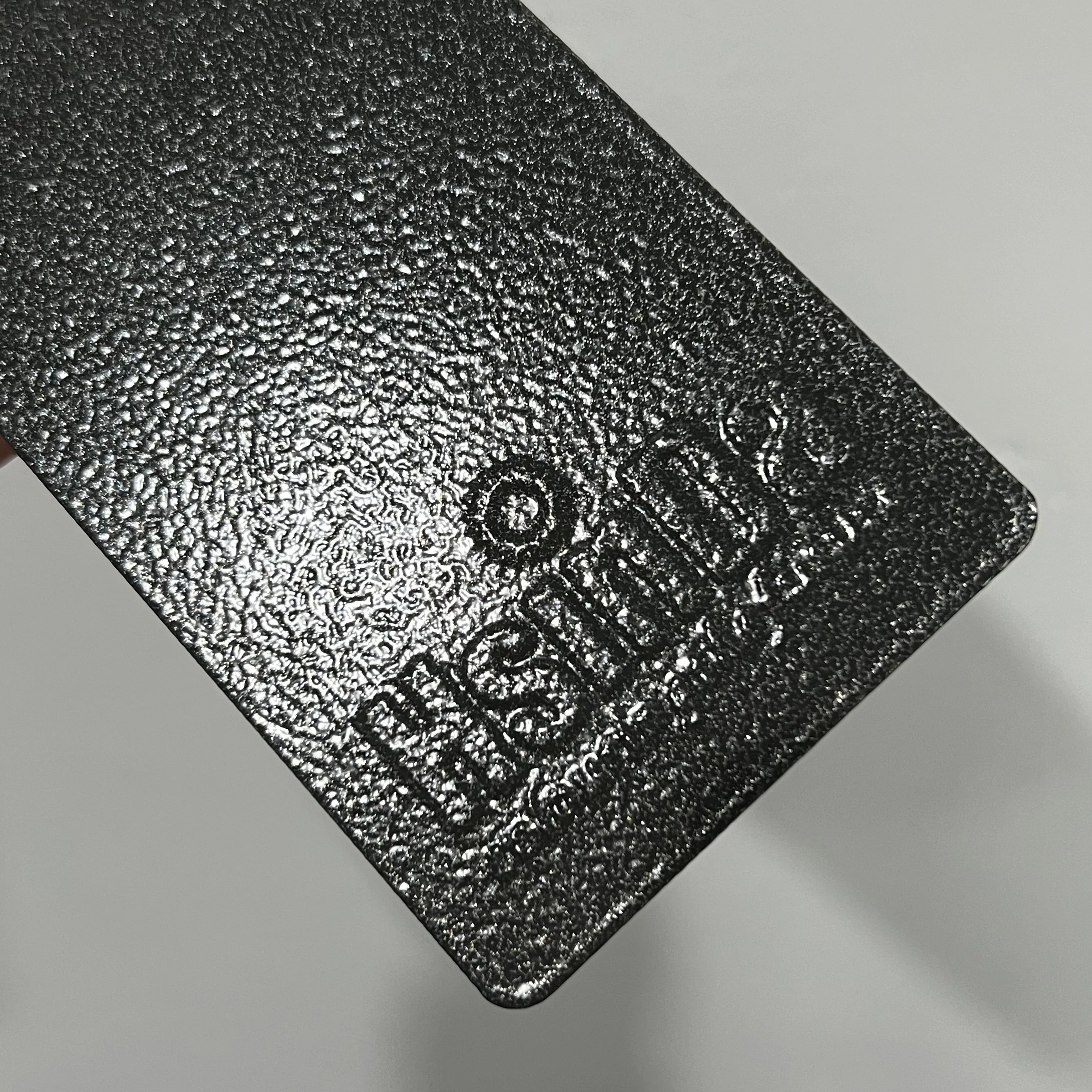 RAL9002 Light Grey White Gloss Polyester Powder Coating 180 Celsius Degree Curing