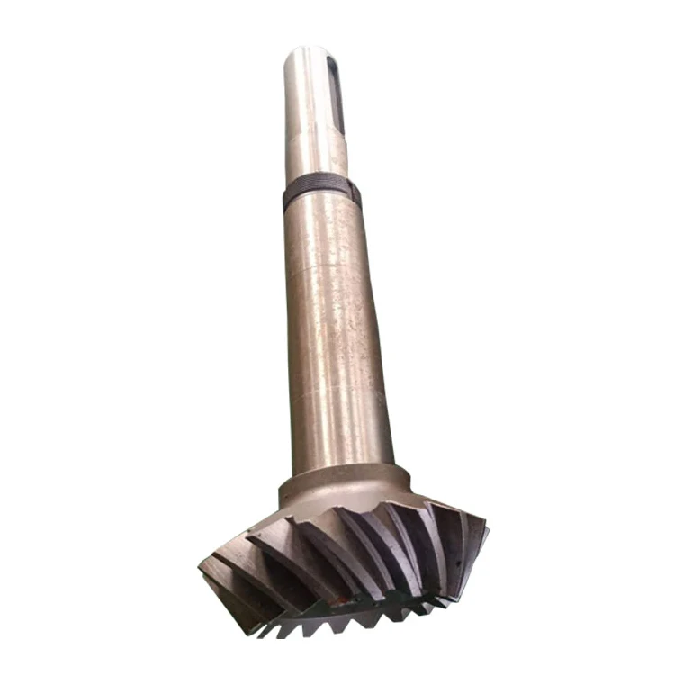
high precision customized casting hardened new DCY bevel gear and shaft 