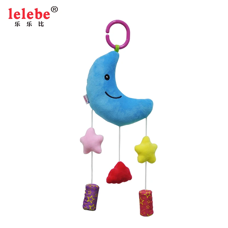 
New 2020 baby plush Rainbow Bell Toys Soft cute plush toy suspension design fashion fun 