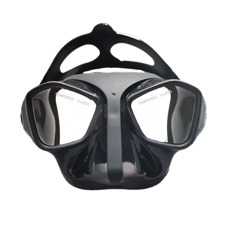 Оптовая продажа, низкий объем, силиконовый ремешок, Регулируемая Маска для подводного плавания для фридайвинга