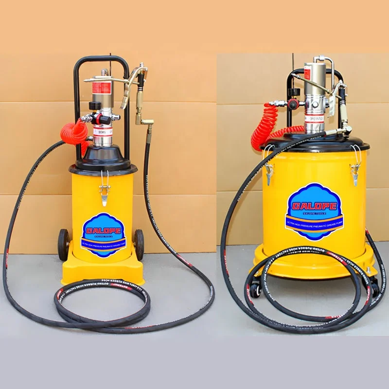 Air Operated Pneumatic Grease Dispenser Pump Machine 12l 30l 40l 45l Barrel High Pressure air