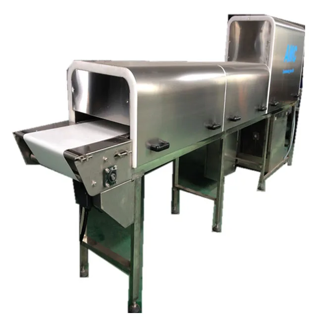 AMC Customized Newest Design Food Industry Touch Screen Sushi Cooling Tunnel Machine