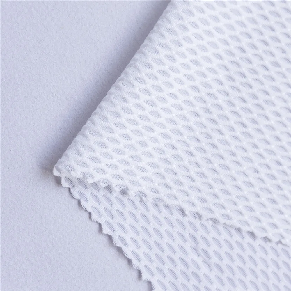 Трикотажная ткань с отверстиями, полиэстер, спандекс, жаккардовая сетчатая ткань