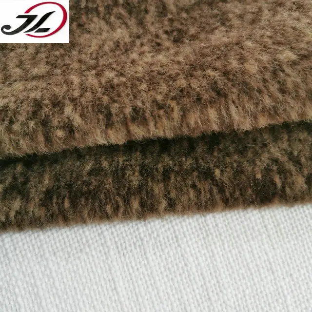 New fashion over coating cashmere plush wool fabric
