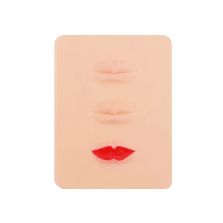 permanent makeup training lips silicone microblading 3d tattoo practice skin