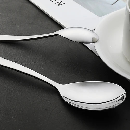 New Design Metal Inox Cutlery Set International Silver Stainless Steel Flatware