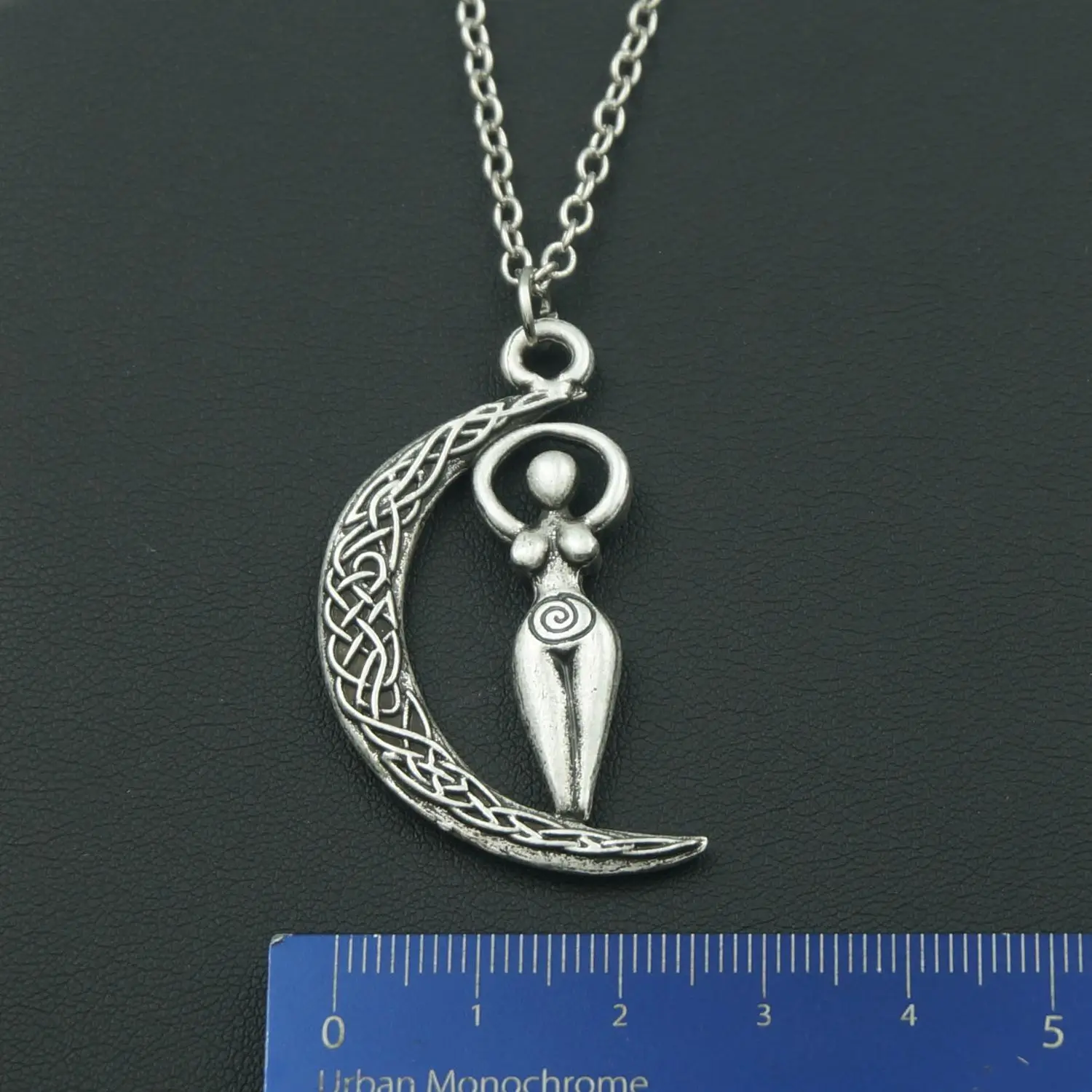 Wicca Moon Goddess Pendant Accessories For Women Necklace Pagan Amulet Wiccan Jewelry Dropship Suppliers