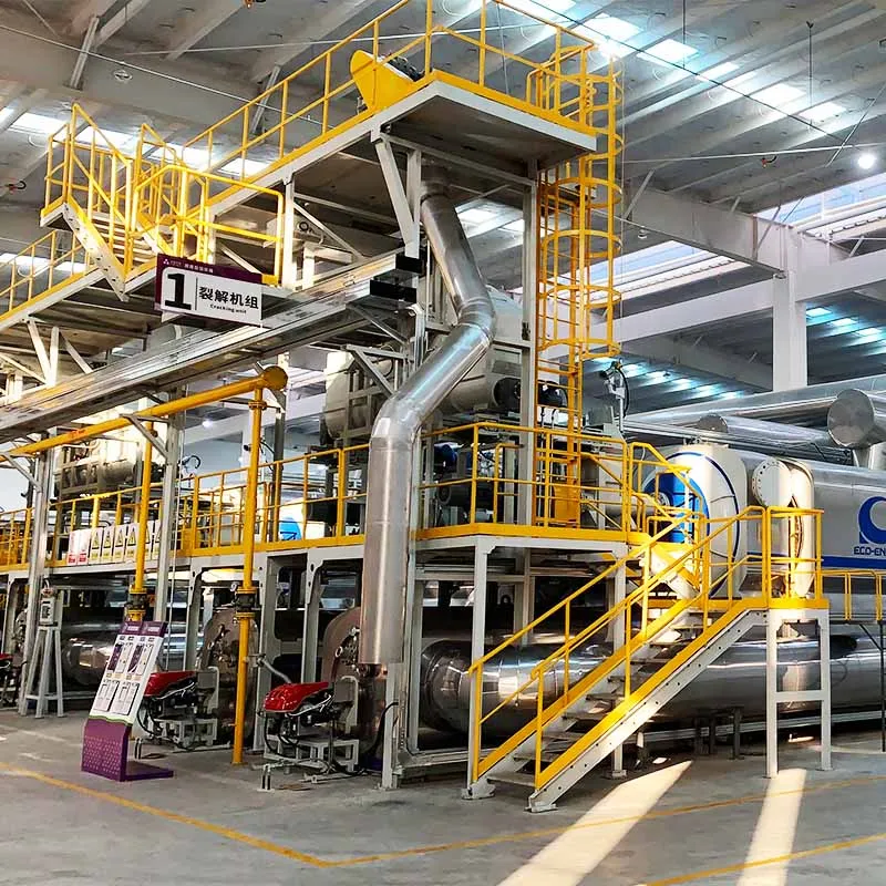 Niutech Large Processing Capacity Waste Tire To Oil Pyrolysis Machine