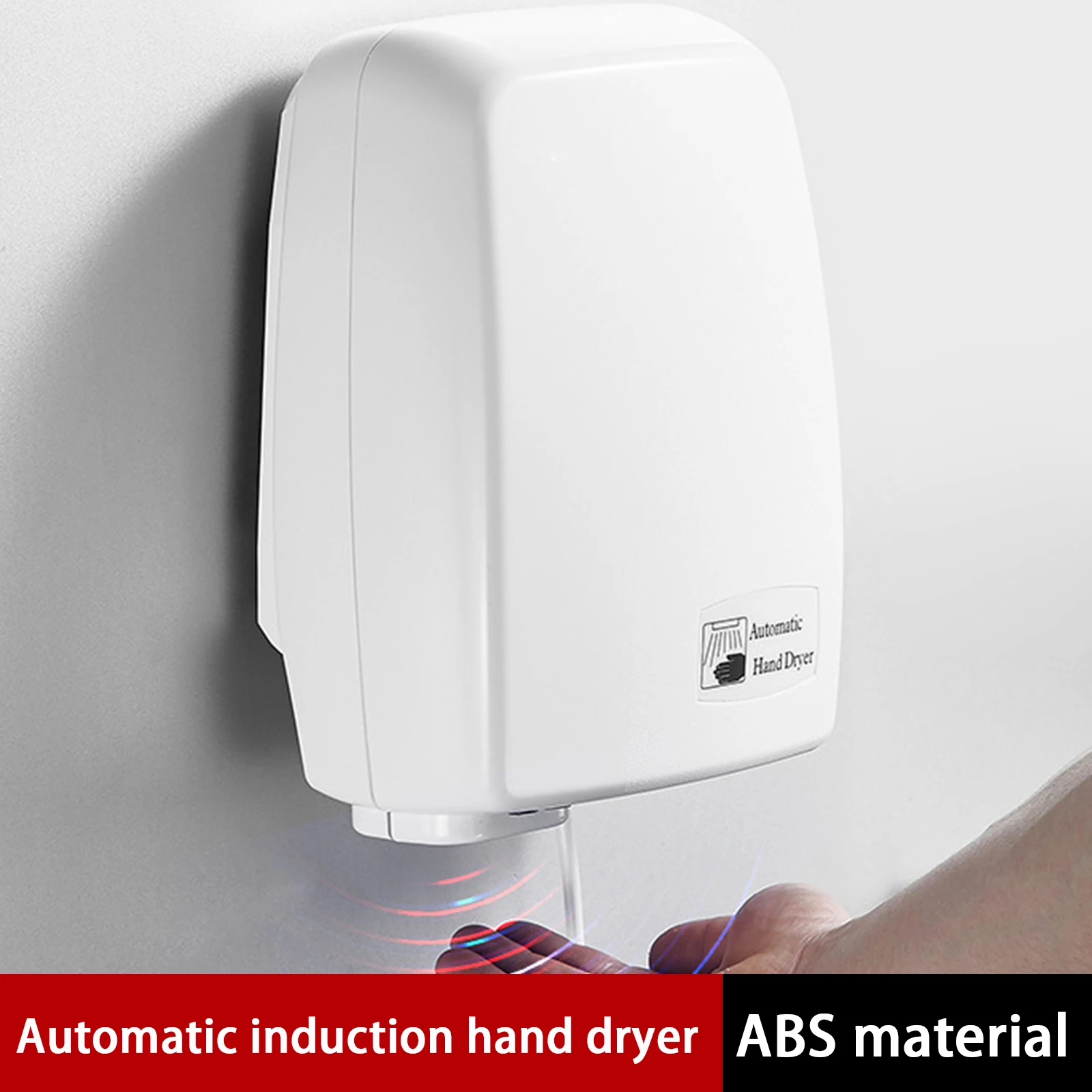 Hot and cold nail free home compact automatic induction hand dryer automatic hand dryer