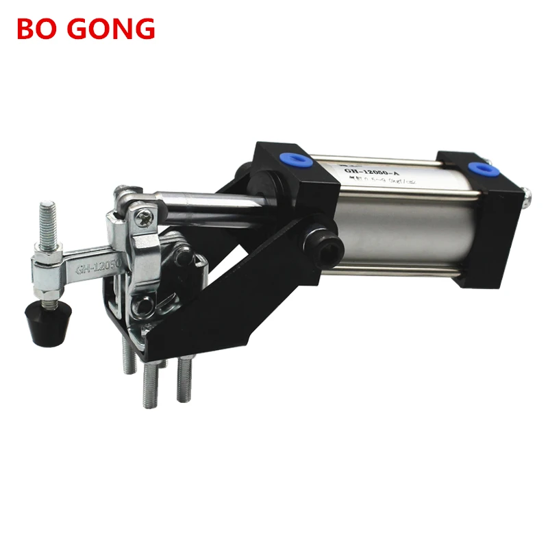 BOGONG HS GH-12050 пневматический Сила зажима приведенный в действие clampair зажимы 12050UA WDC MS C-LD CH GH-12050-U-80