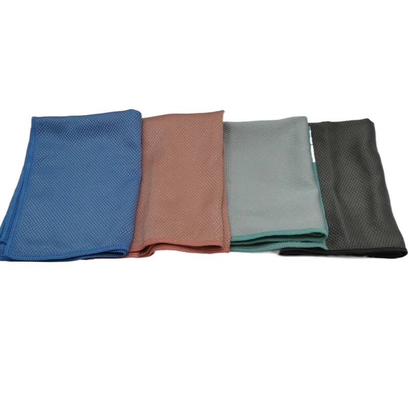 Lint Free Car Clean Microfiber Glasses Car Windows Windshield Cleaning Cloth Drying Towels Microfiber Glass Towel