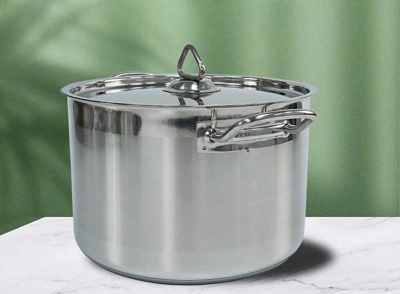 Standard Line Sauce Pot Stainless Steel Stockpot Soup Pot For Ceramic Electro Gas Induction Wash Usage