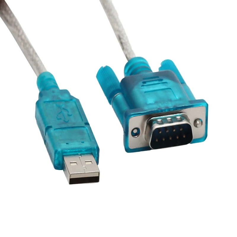 USB 2.0 to RS232 DB9 Serial Adapter Cable With Chip DB9 Male to USB Data Extension Cable