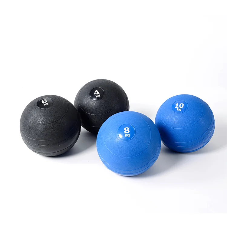 Fitness PVC Gym Equipment Power Exercise Slam Ball with Logo Black Opp Bag Muscle up Training / OEM 40 Days 20pcs Welcomed