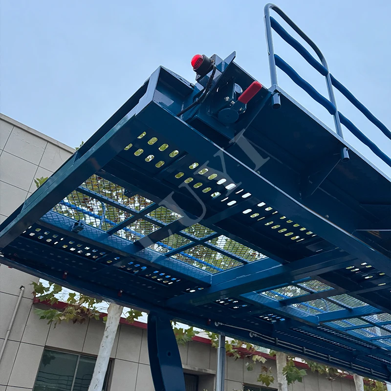 LUYI car carrier can transport 8 cars 3 Axles Double Deck Roof Cargo Car Carrier Truck Semi Trailer for Sale