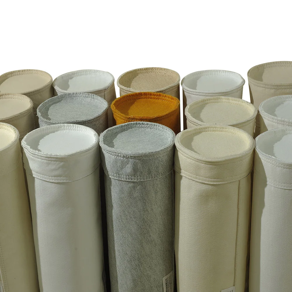 PTFE membrane dust collector Polyester Filter cloth/bag for industrial gas filtration purification