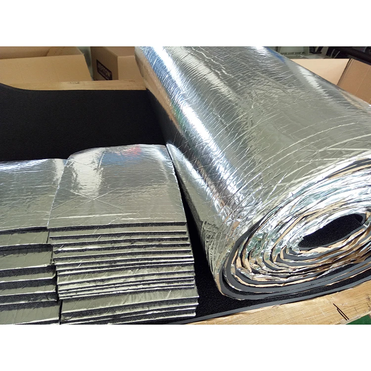 Hot product heat insulation materials alu foil foam sheet Aluminum Foil Xpe Foam Insulation Material