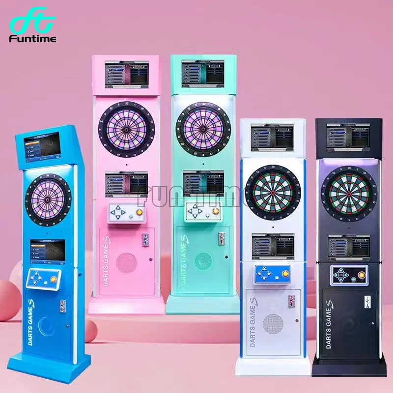 FunTime Coin Operated Games Arcade Electronic Automatic Bar Game Dart Machine For Sale