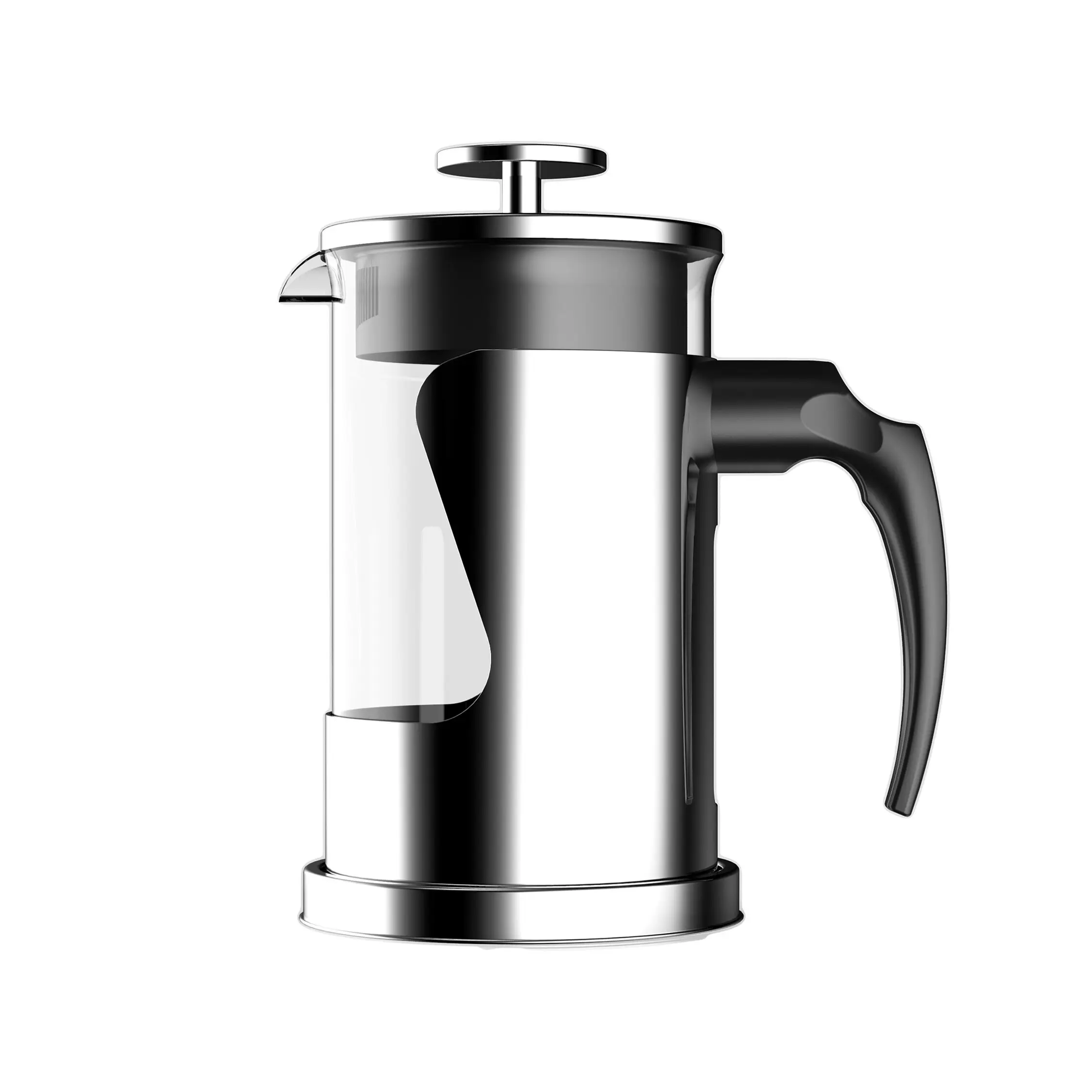 Wholesale French Press Coffee Maker (600 ml) with 4 Level Filtration System - 304 Grade Stainless Steel