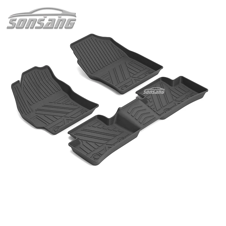SONSANG TPE Mats For SUV Toyota Corolla Cross Car Accessories Waterproof Decorative All Weather Special Car Floor Mats