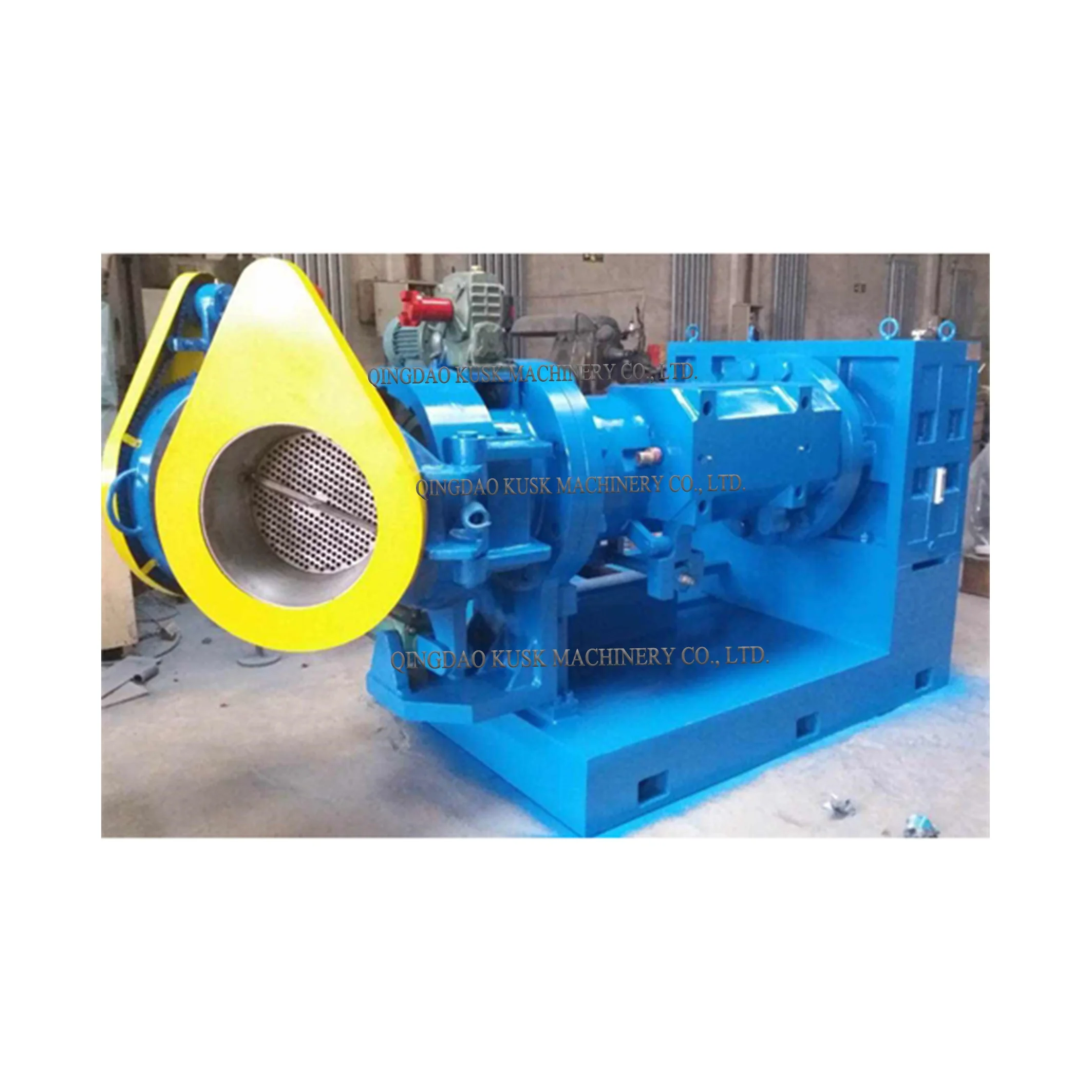 pin barrel cold feed extruder used for truck tire tread extrusion machine