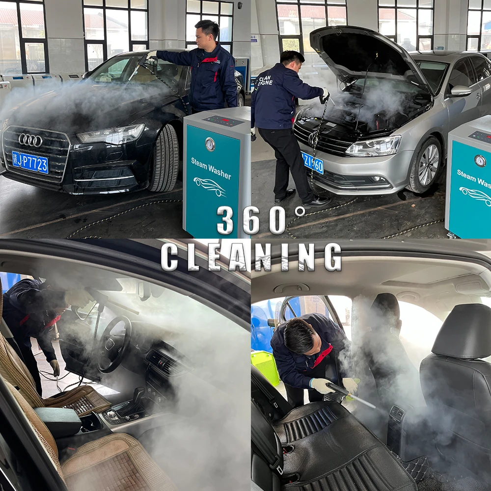 Car wash equipment China waterless steam clean car interior electric hand car wash machine