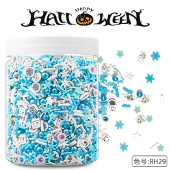 Polymer Clay Christmas Cute Gingerbread Food Polymer Clay Slices For Slime Filler Diy Crafts Keychain Decoration Nail Art