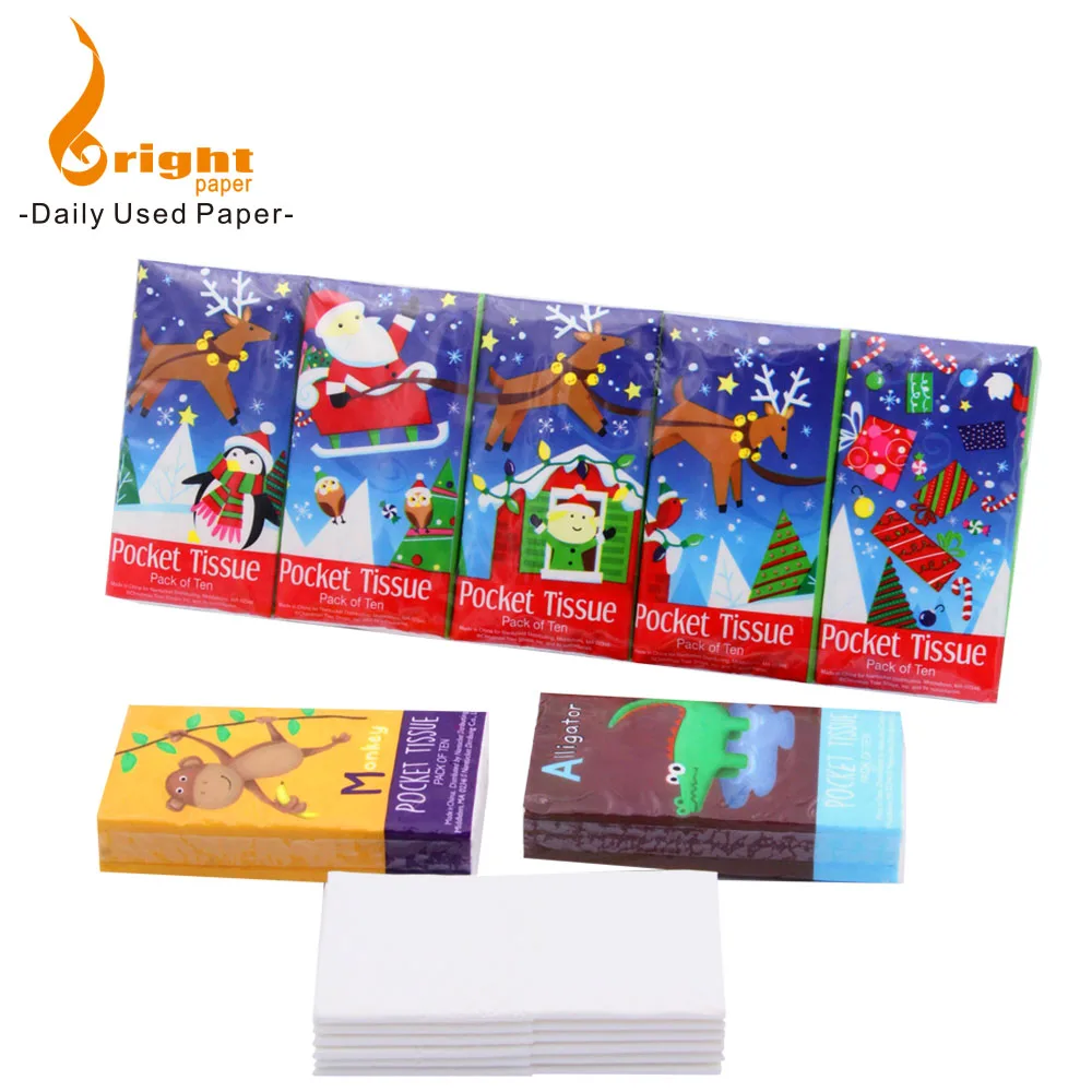 China manufacturer standard size  pack pocket tissue paper
