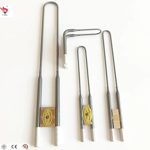 YT TORCH TC1900   mosi2 heating rod  for high purity zirconia sintering furnace